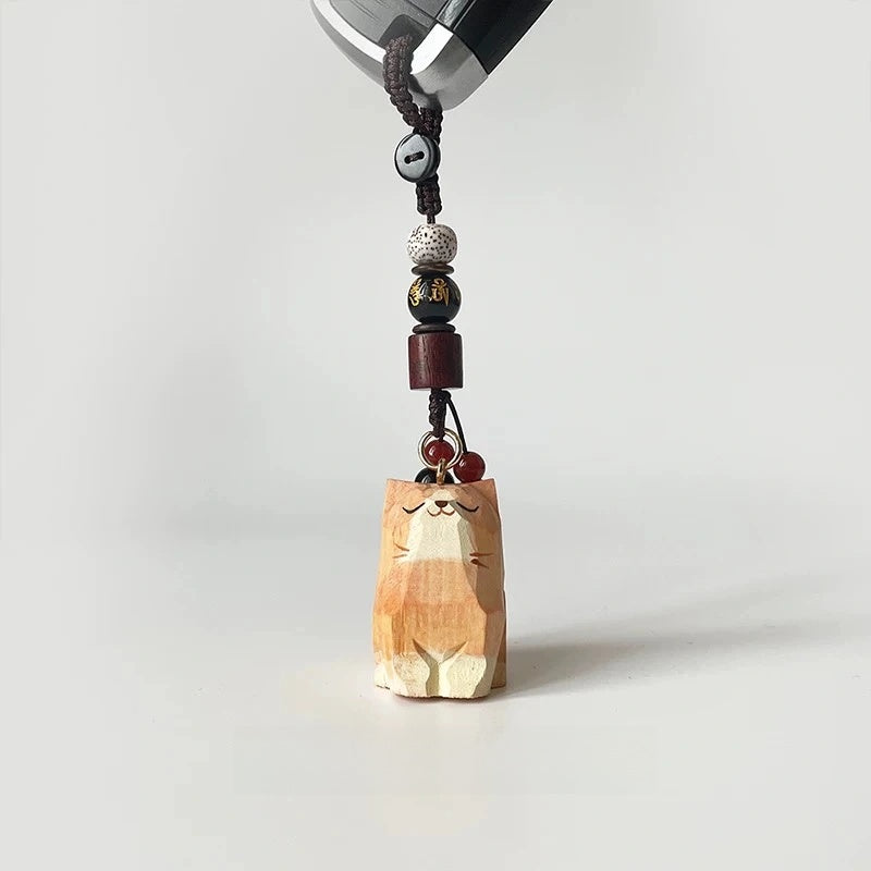 Whispers in Wood: Wood Carving Keychain