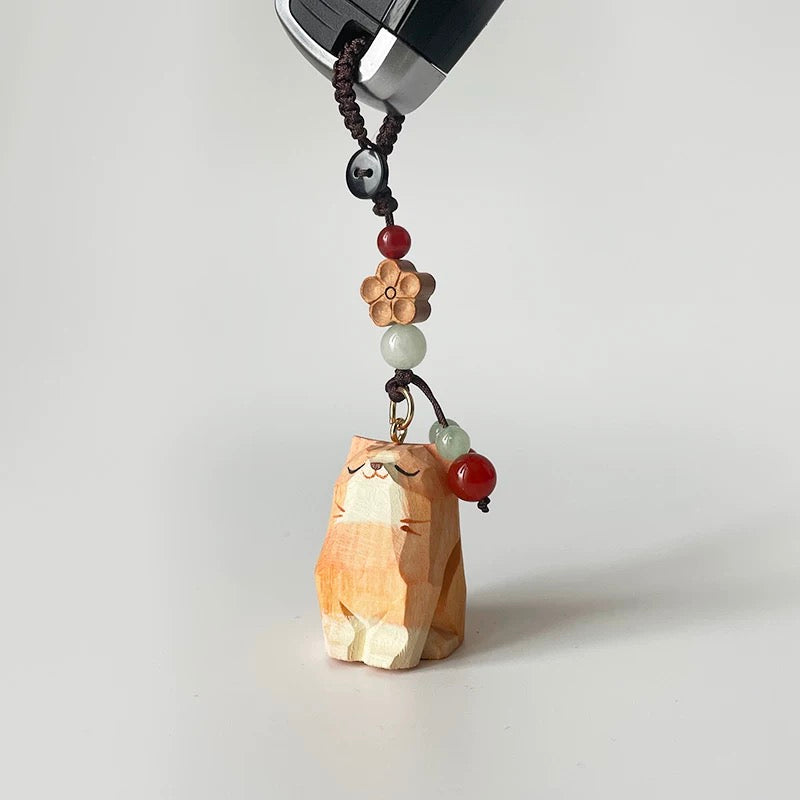 Whispers in Wood: Wood Carving Keychain