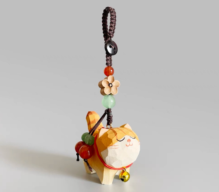 Whispers in Wood: Wood Carving Keychain