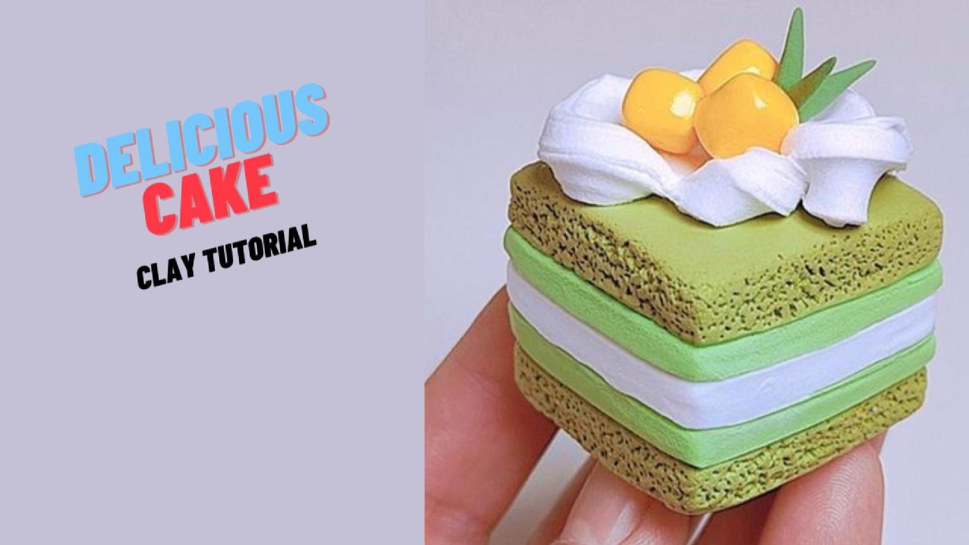 【Tutorial】The Matcha Small Cake – A Cozy Moment in the City