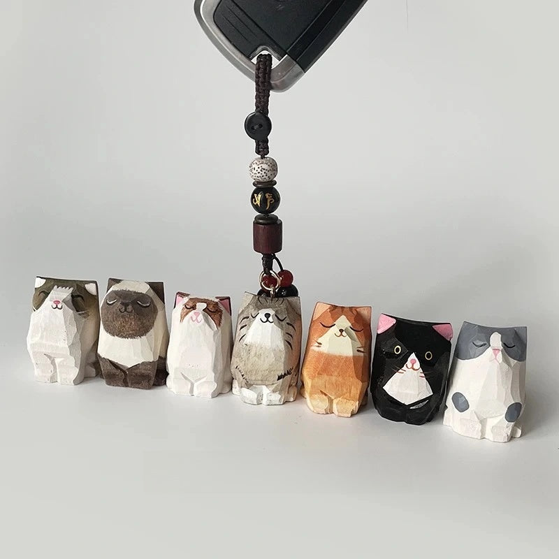 Whispers in Wood: Wood Carving Keychain